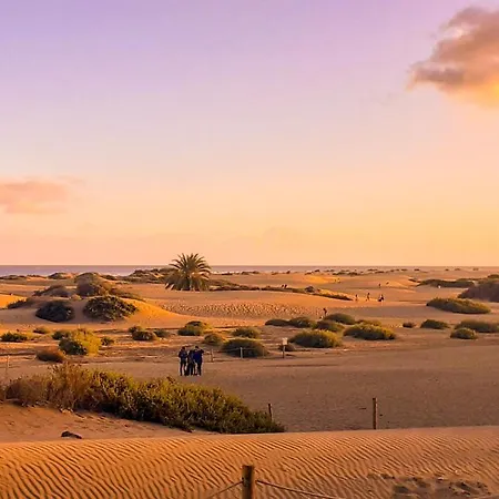 Apartamento Playa Del Ingles, 4 Min A Pie De La Playa *